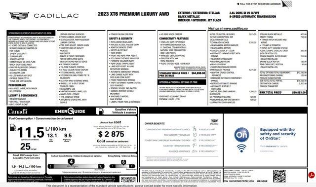 cadillac XT6 2023 - 31