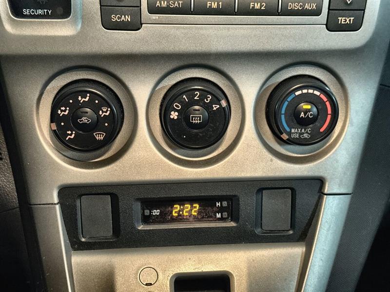 toyota Matrix 2009 - 16