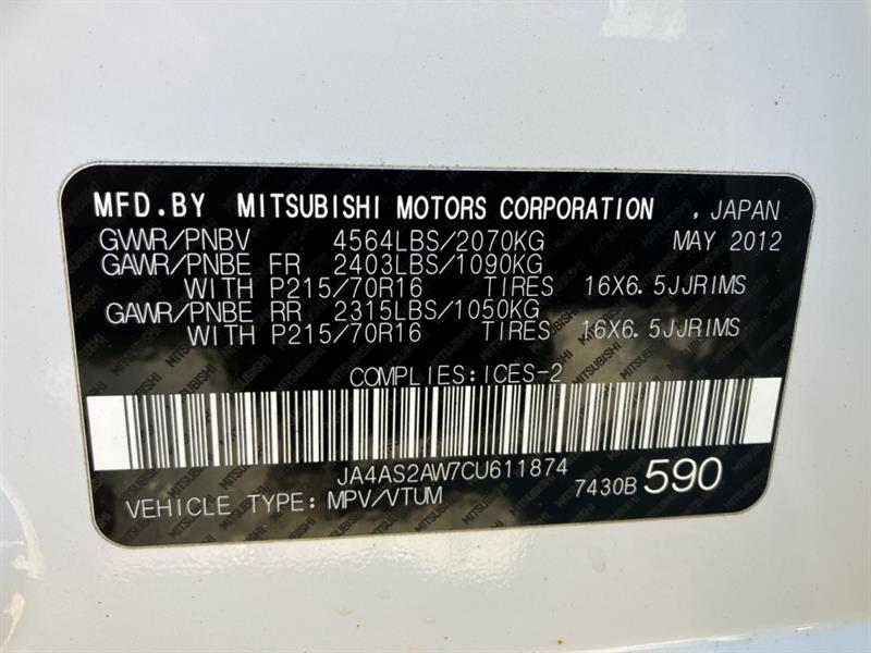 mitsubishi Outlander 2012 - 17