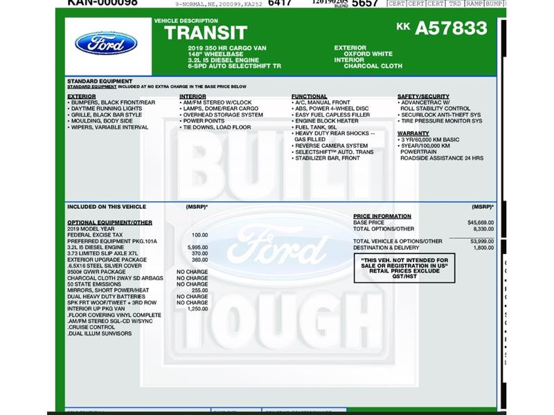 mercedes-benz Sprinter 3500 2019 - 29