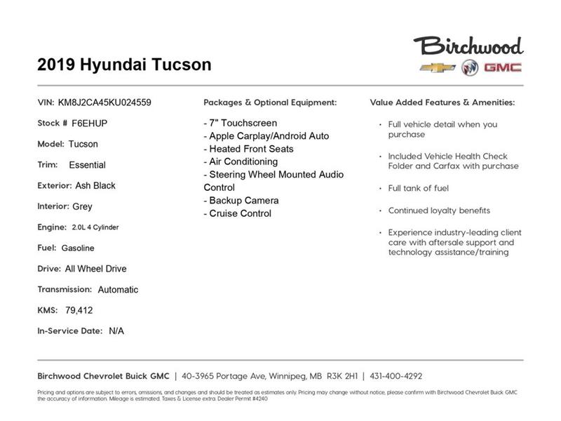 hyundai Tucson 2019 - 2