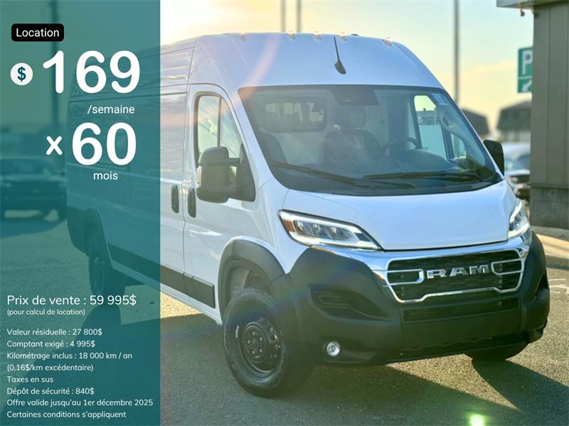 ram ProMaster 3500 2025