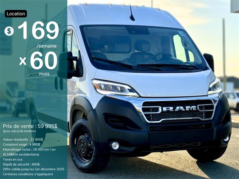 ram ProMaster 3500 2025