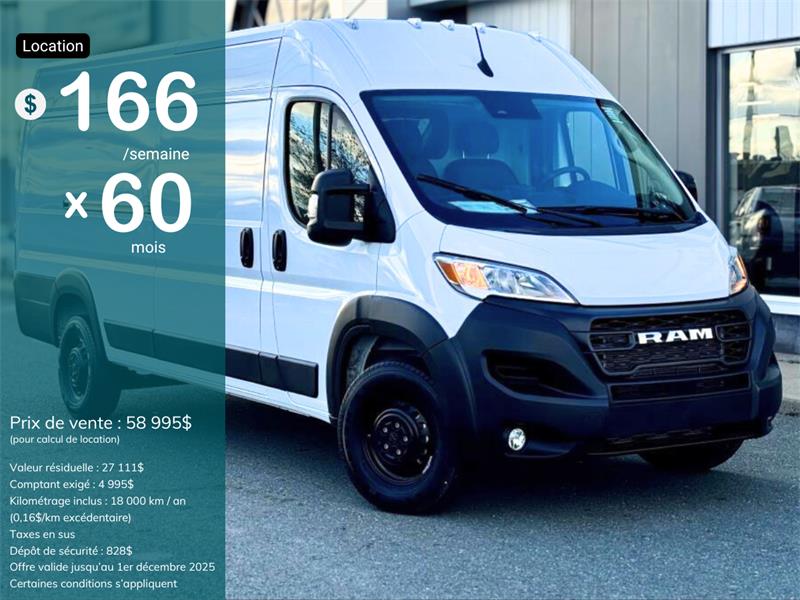 ram ProMaster 3500 2025