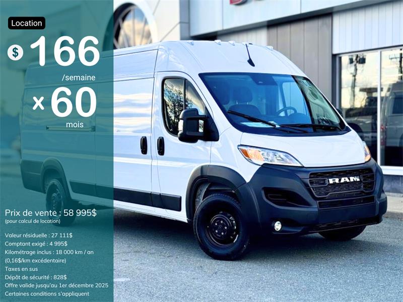 ram ProMaster 3500 2025