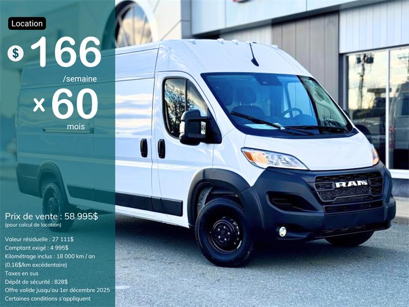 ram ProMaster 3500 2025