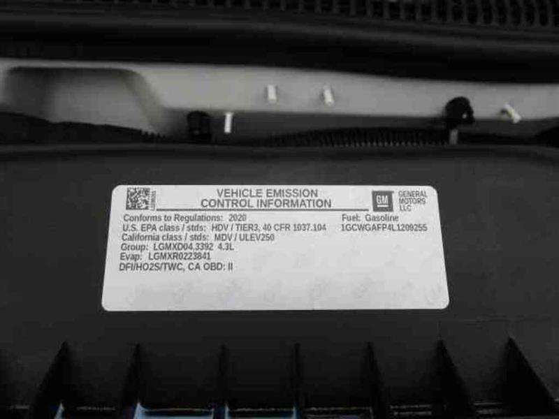 chevrolet Express utilitaire 2020 - 26