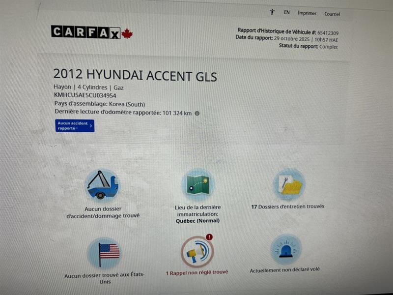 hyundai Accent 2012 - 2