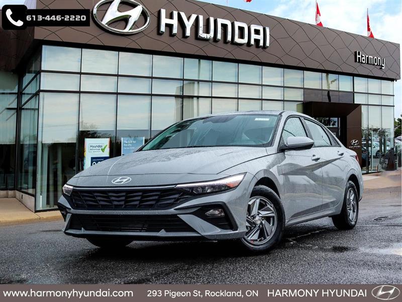 Gray 2026 Hyundai Elantra Preferred FWD Sedan Continuously Variable Transmission