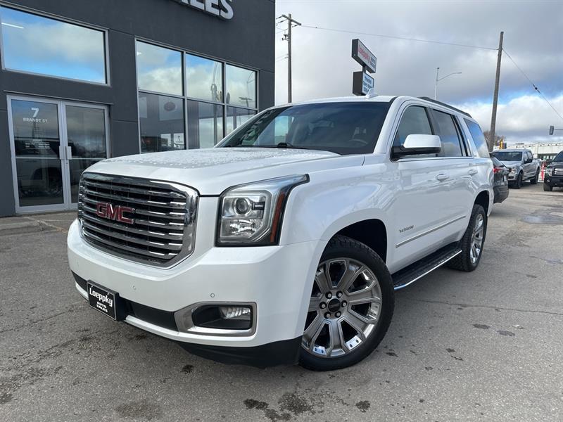 White 2018 GMC Yukon SUV / Crossover Four-Wheel Drive Automatic