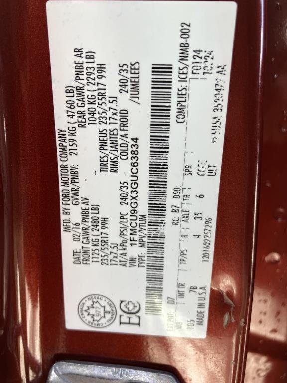 ford Escape 2016 - 24