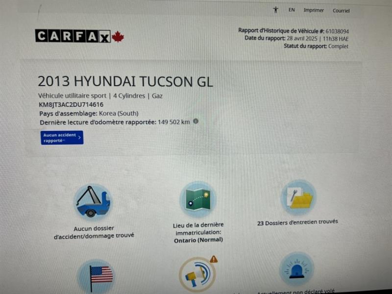 hyundai Tucson 2013 - 2