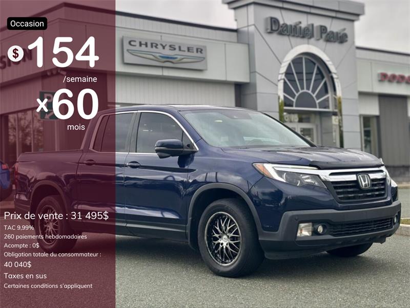 honda Ridgeline 2019