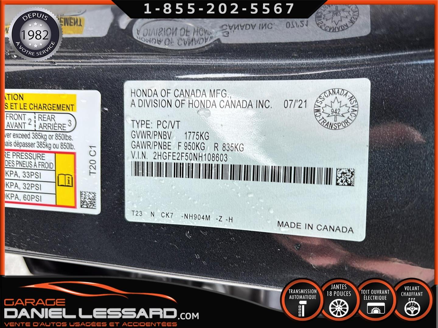 honda Civic Berline 2022 - 21