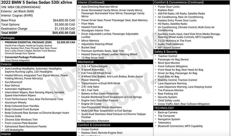 bmw 5 Series 2022 - 30