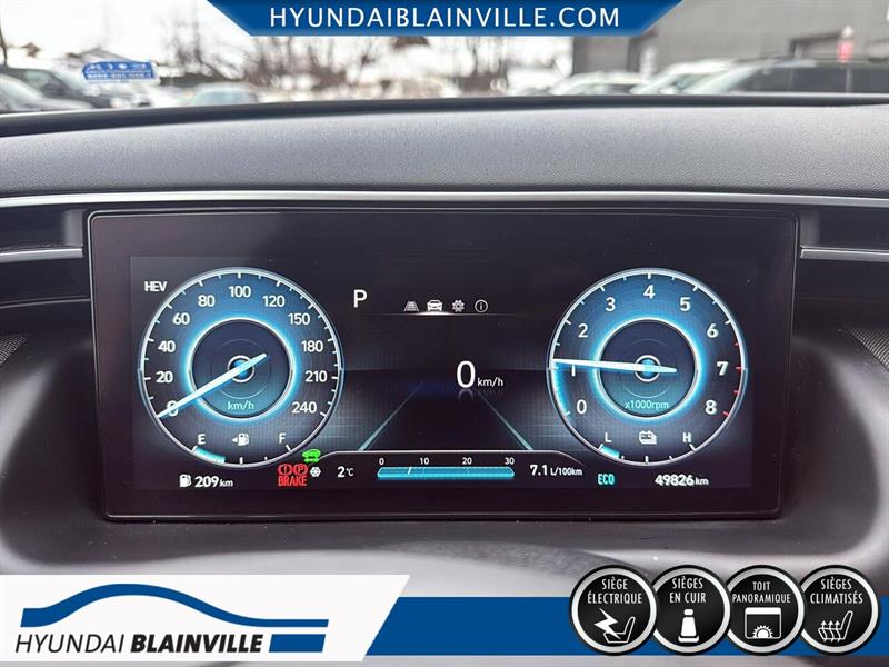 hyundai Tucson hybride rechargeable 2022 - 12