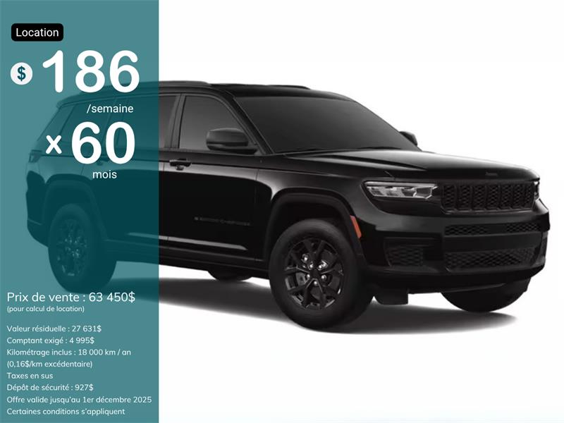 jeep Grand Cherokee L 2025