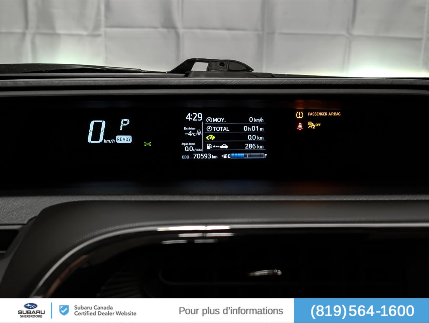 toyota Prius c 2019 - 15