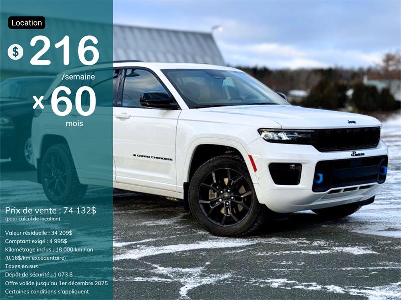 jeep Grand Cherokee 4xe 2025