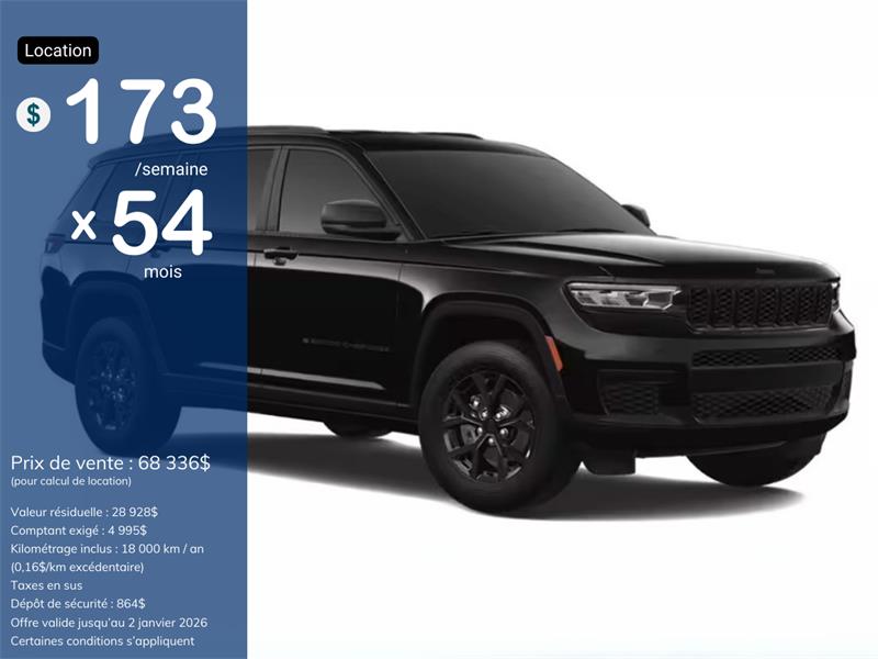 jeep Grand Cherokee L 2025