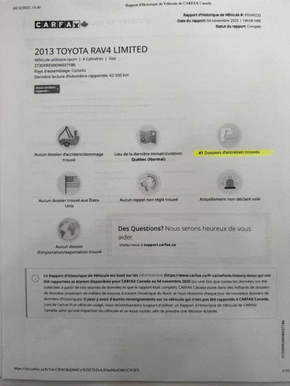 toyota RAV4 2013 - 2