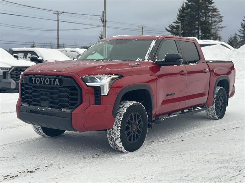 Red 2025 Toyota Tundra Hybrid Automatic