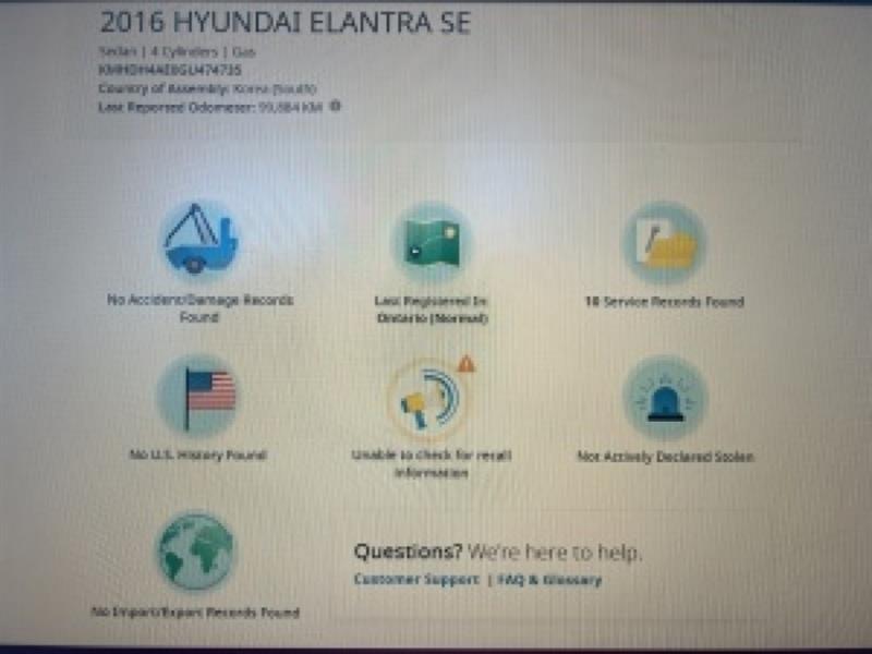 hyundai Elantra 2016 - 2