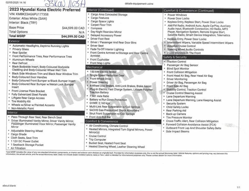 2023 Hyundai Kona - Image 10