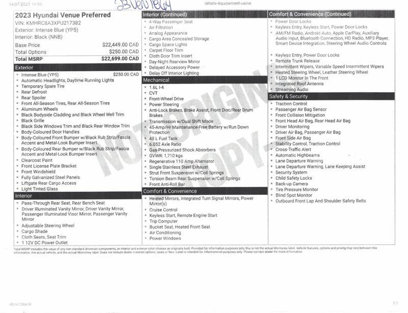 2023 Hyundai Venue - Image 10