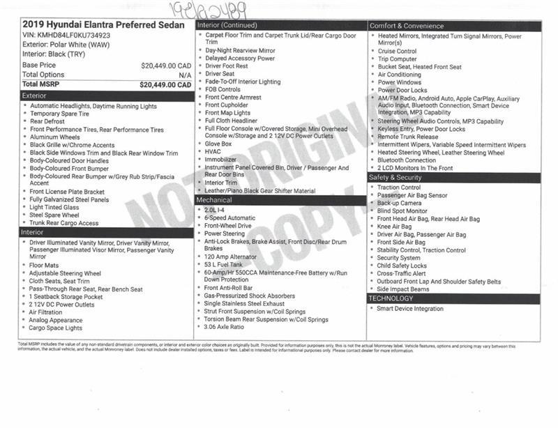 2019 Hyundai Elantra - Image 10