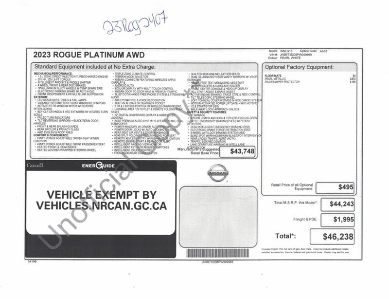 nissan Rogue 2023 - 26