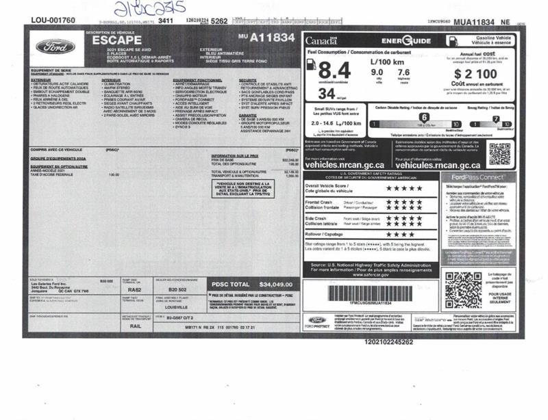 2021 Ford Escape - Image 9
