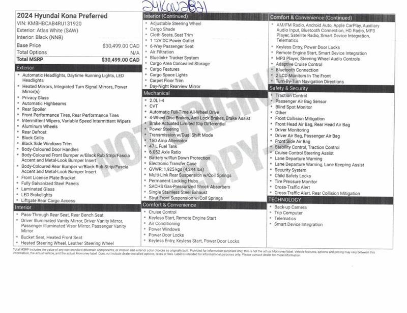 2024 Hyundai Kona - Image 11