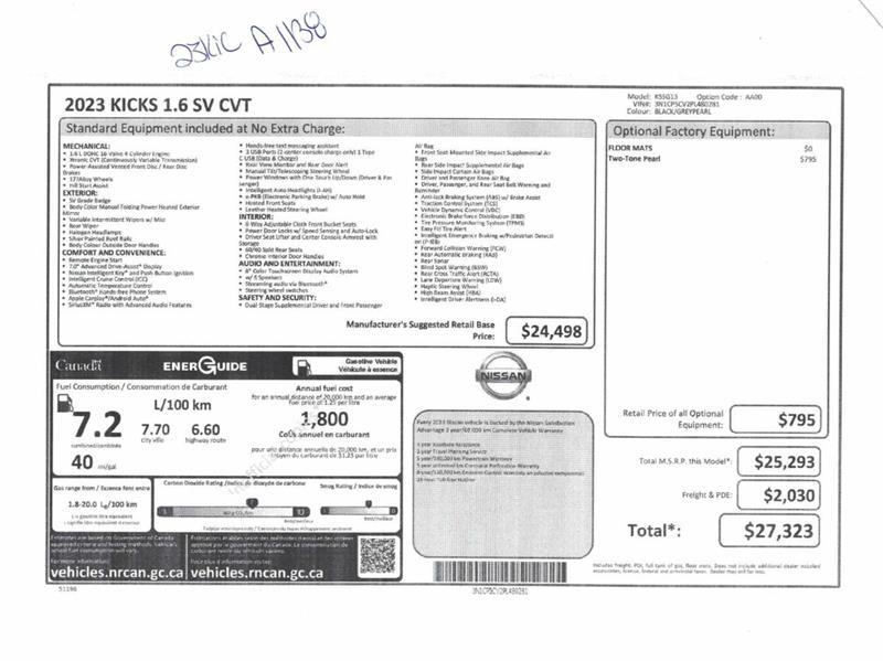2023 Nissan Kicks - Image 10