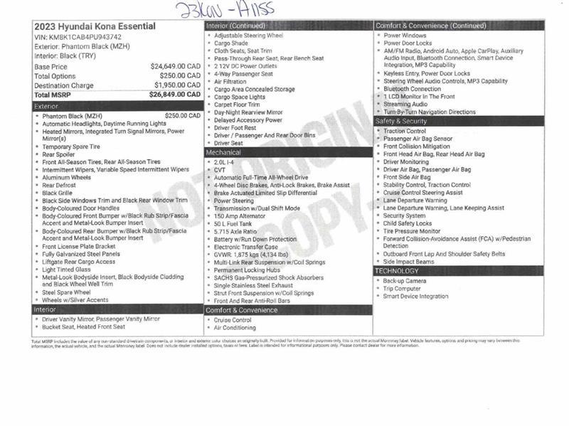 2023 Hyundai Kona - Image 22