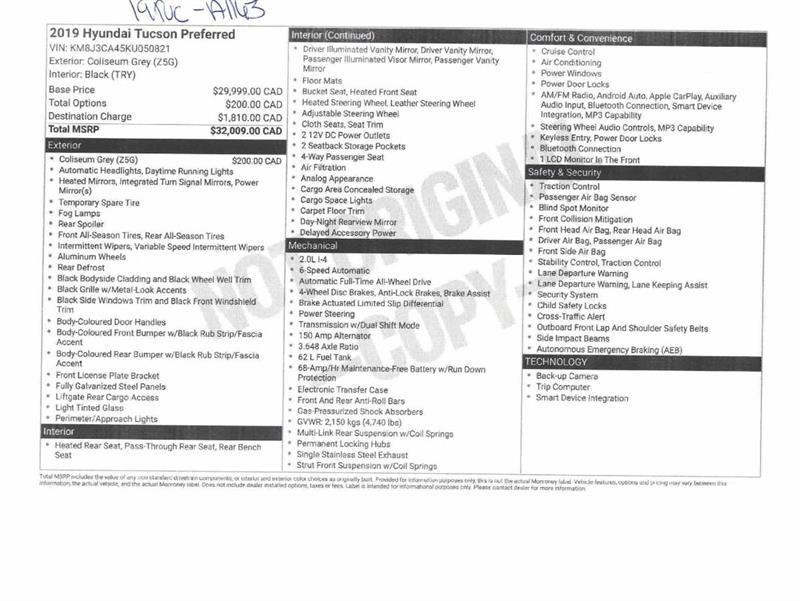 2019 Hyundai Tucson - Image 10