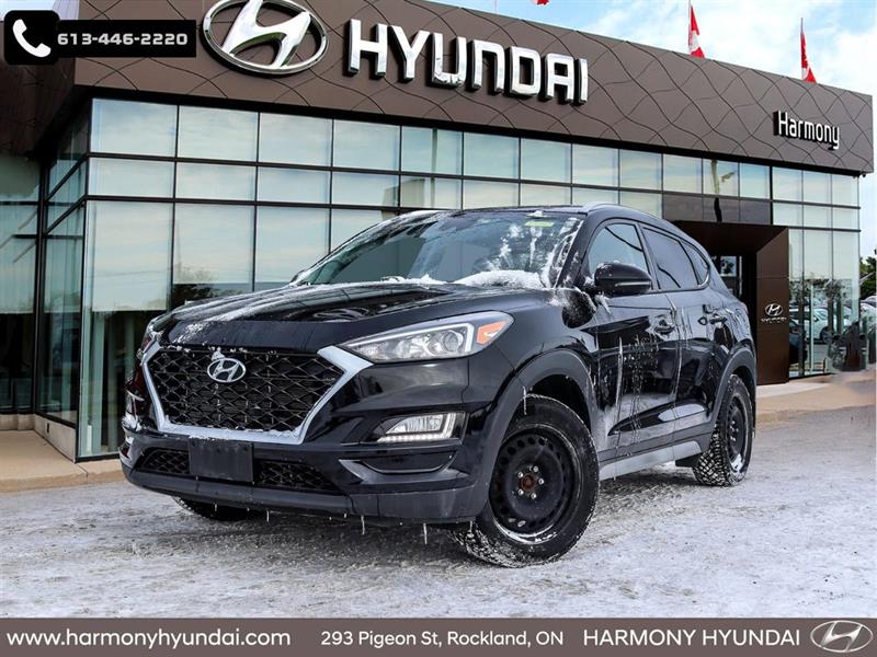 Black 2021 Hyundai Tucson Preferred AWD SUV / Crossover Automatic