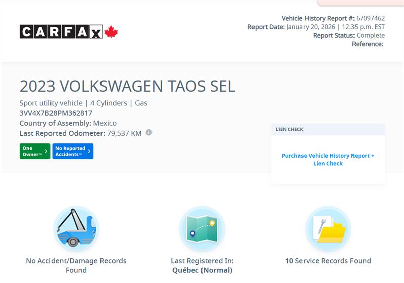 volkswagen Taos 2023 - 2