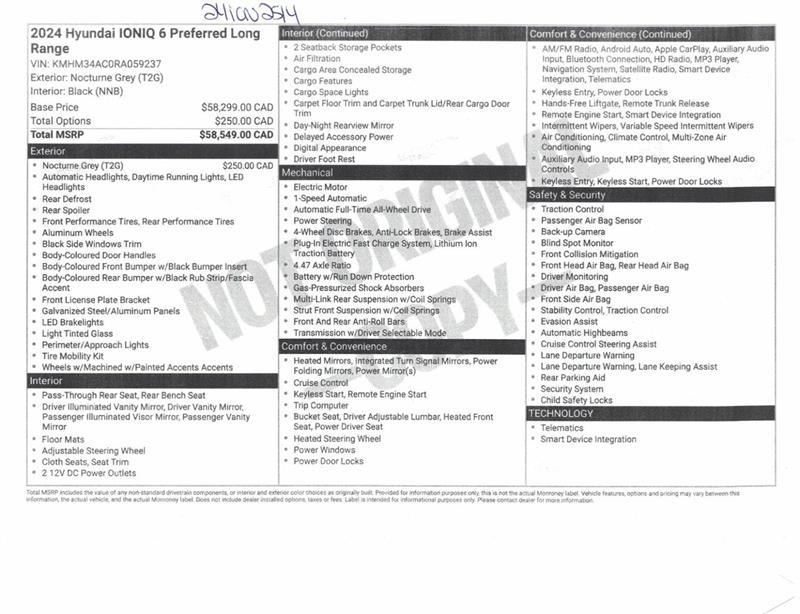 2024 Hyundai Ioniq - Image 23