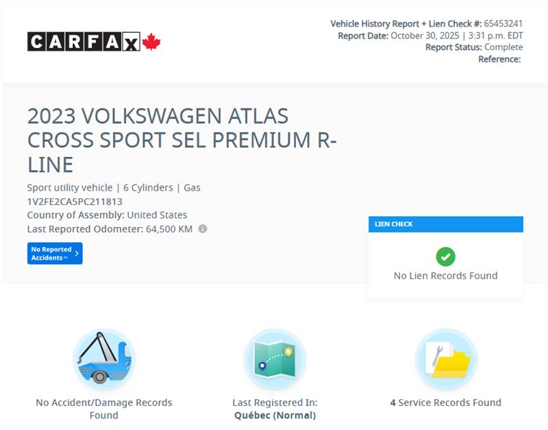 volkswagen Atlas Cross Sport 2023 - 2