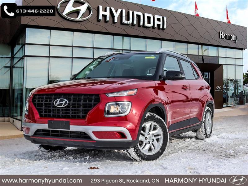 Red 2021 Hyundai Venue SUV / Crossover Continuously Variable Transmission