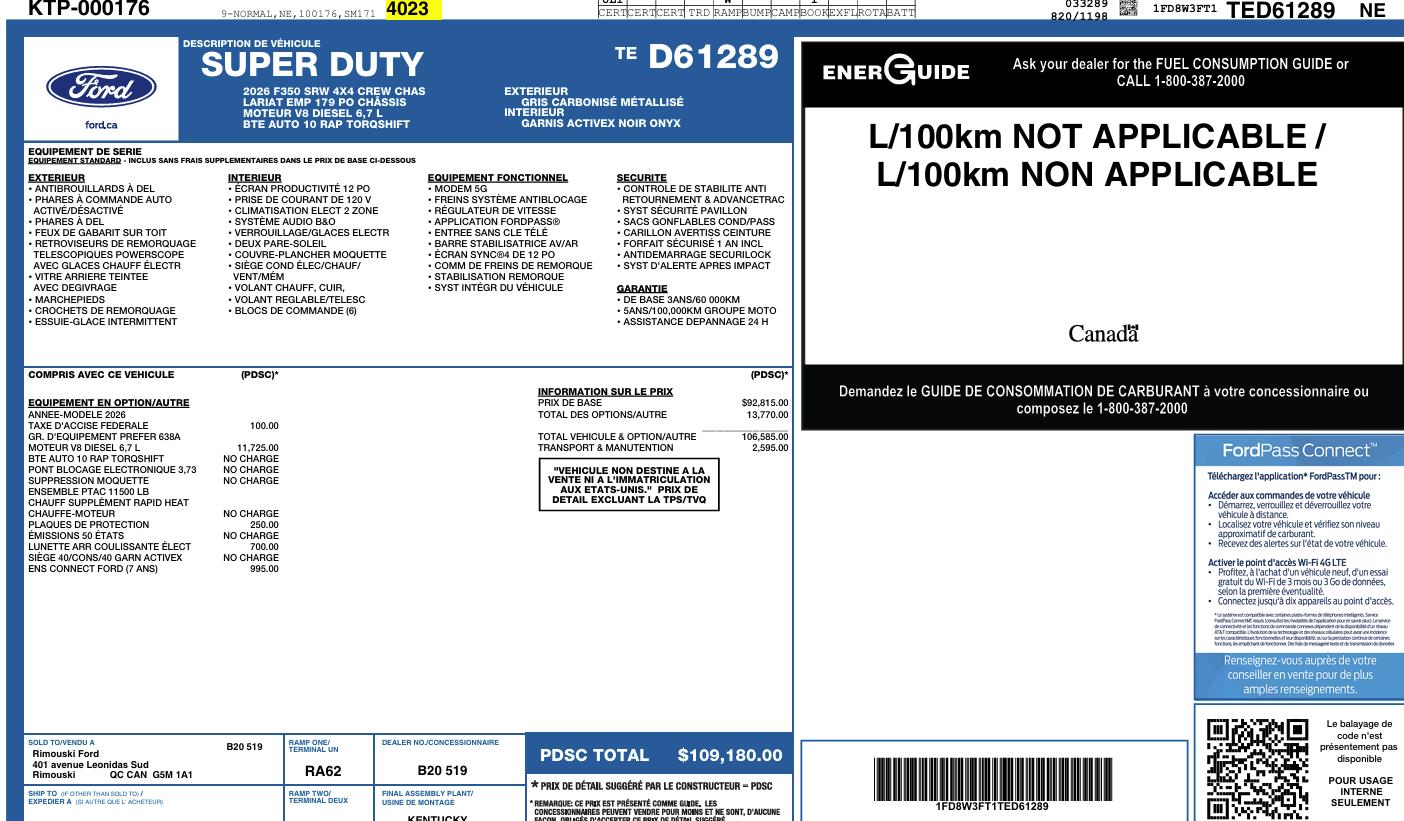 ford Super Duty F-350 SRW 2026 - 14