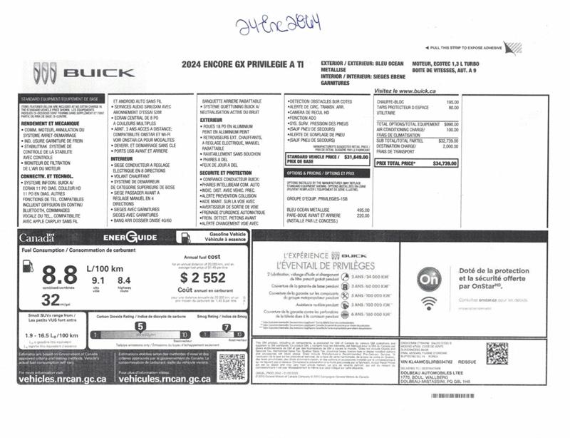 buick Encore GX 2024 - 25
