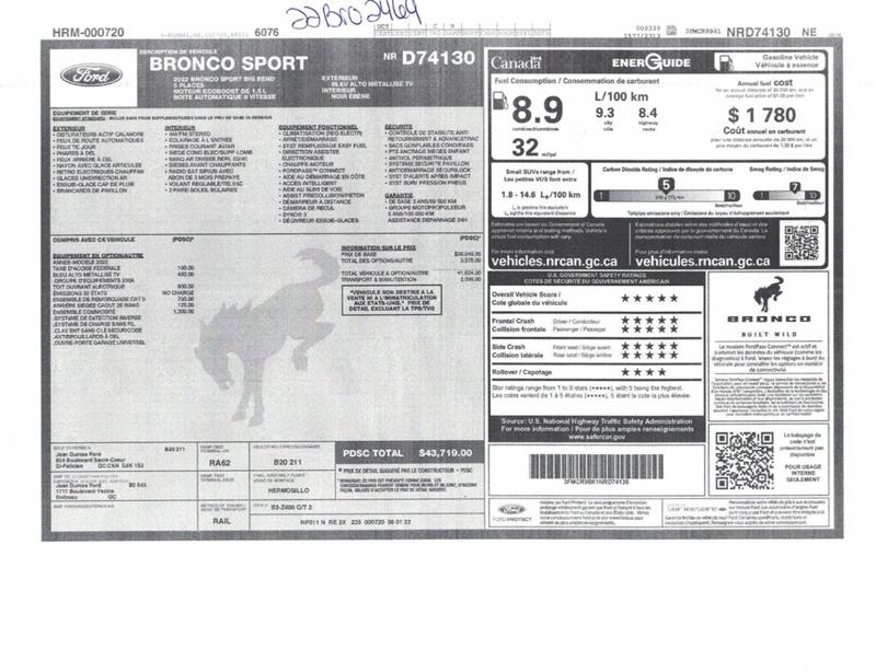 ford Bronco Sport 2022 - 10