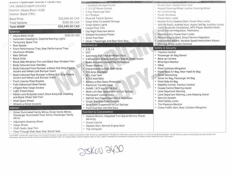 2023 Hyundai Kona - Image 11