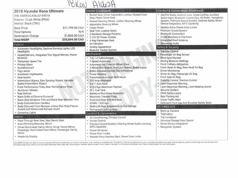 2018 Hyundai Kona - Image 11