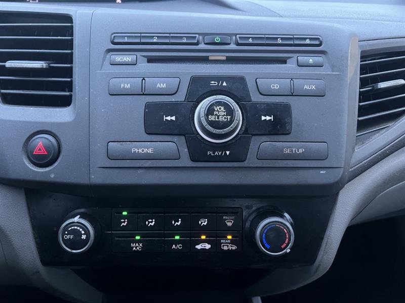 honda Berline Civic 2012 - 9