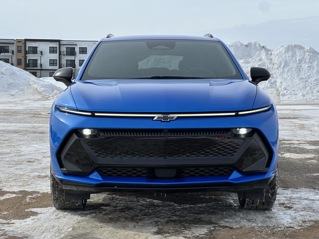 Blue 2025 Chevrolet Equinox EV RS AWD SUV / Crossover All-Wheel Drive Continuously Variable Transmission