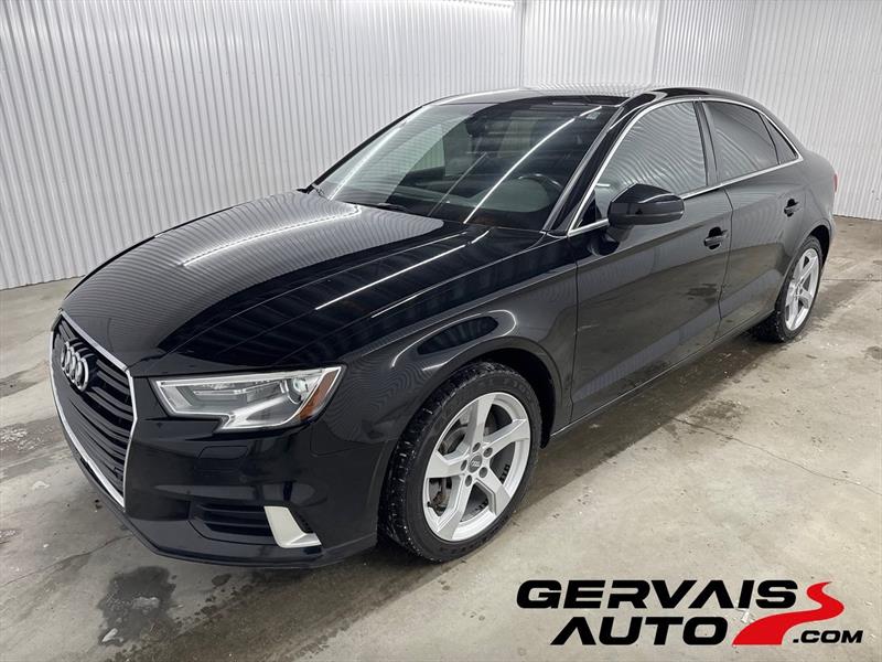 audi A3 berline 2019