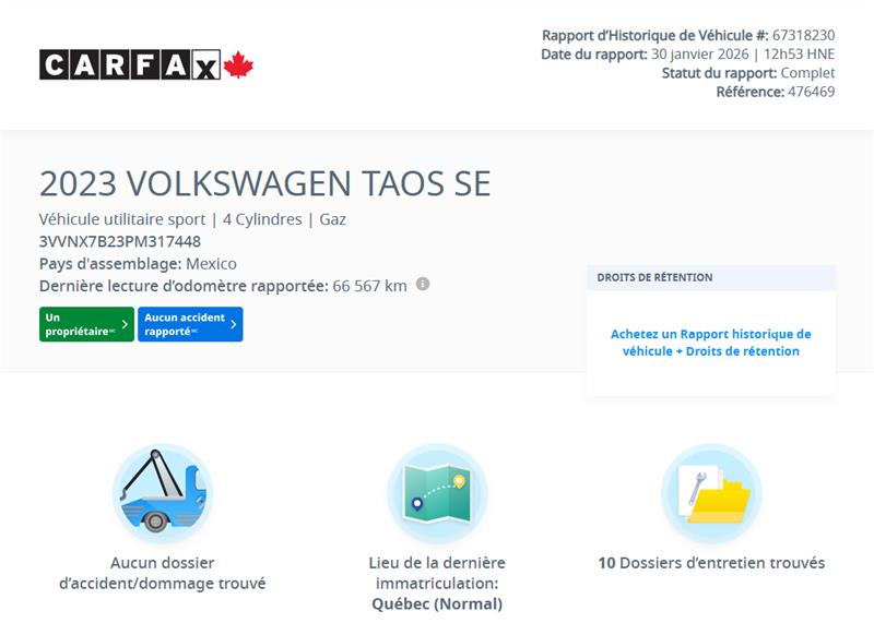 volkswagen Taos 2023 - 2